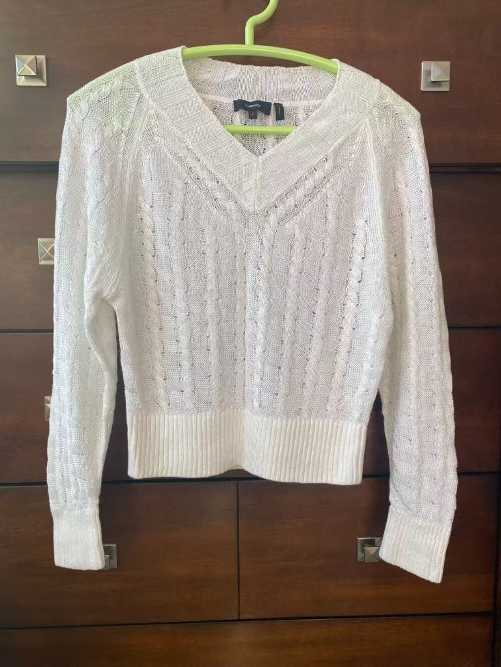 Theory Linen Textured Pullover Sweater